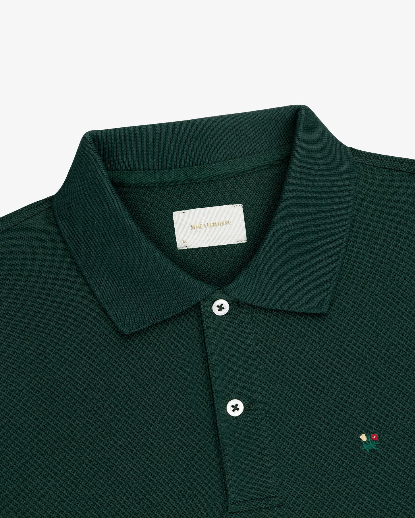 Aime Leon Dore Crest Piqué Polo