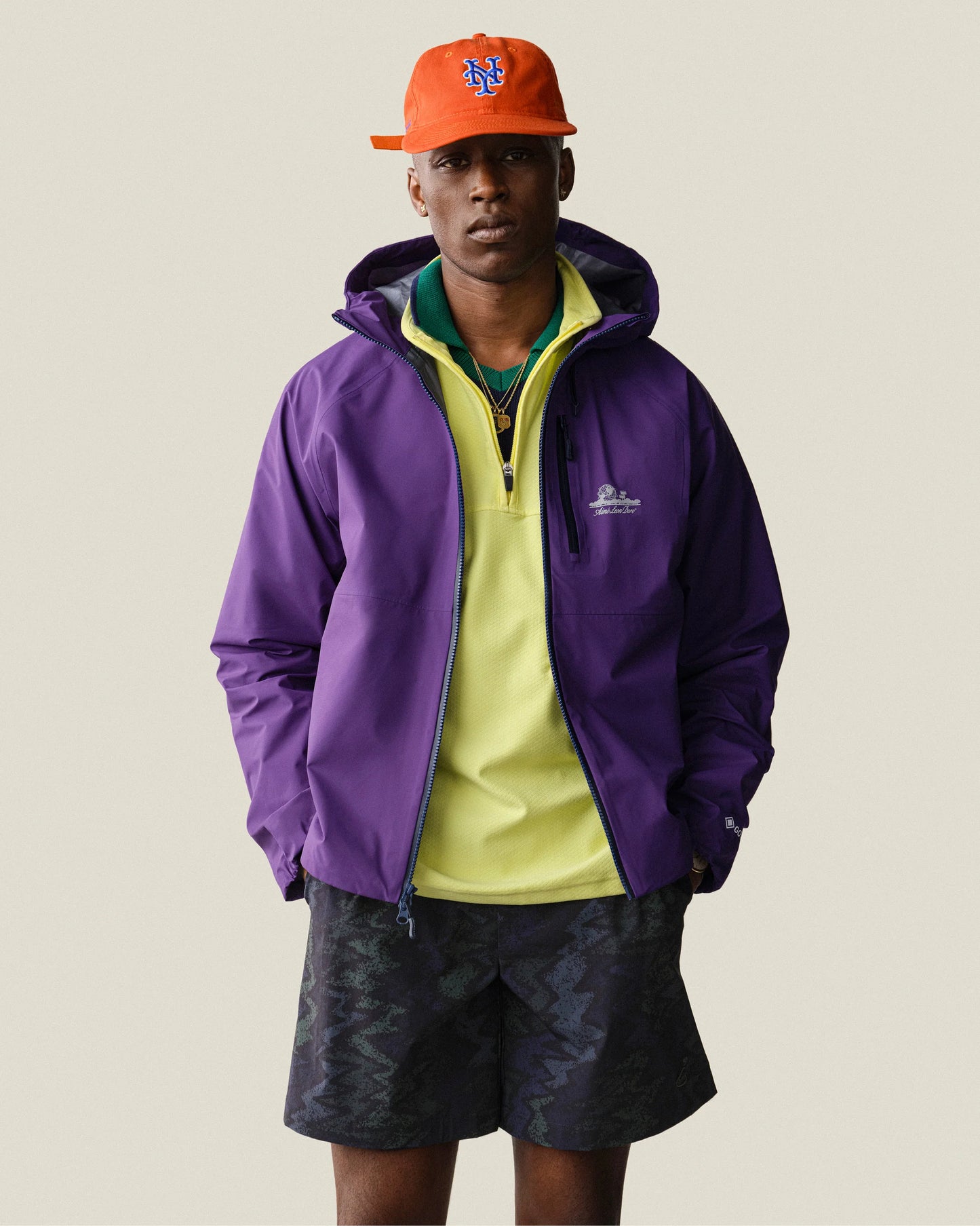 Aime Leon Dore Lightweight GORE-TEX Shell Jacket Purple