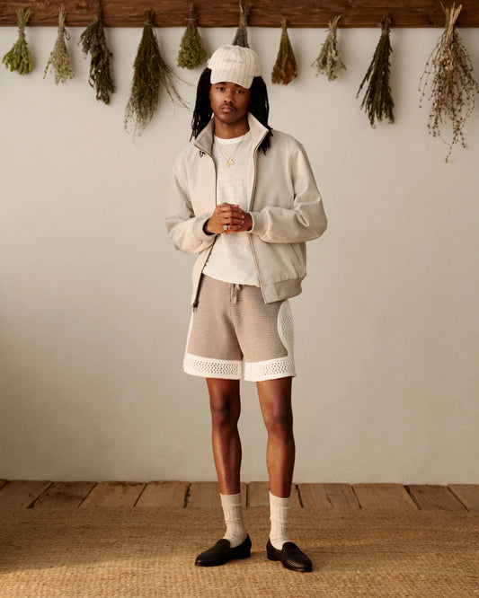 Aime Leon Dore Knit Court Short Laurel oak