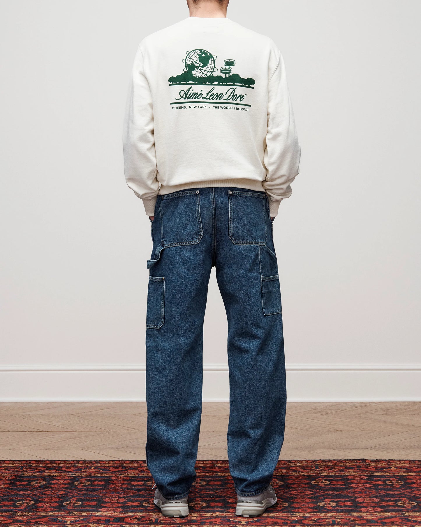 Aime Leon Dore Unisphere Crewneck Sweatshirt Pristine