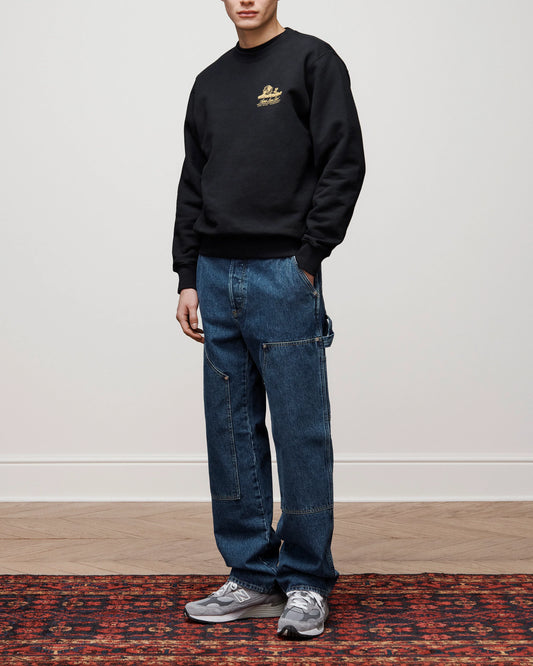 Aime Leon Dore Unisphere Crewneck Sweatshirt Black