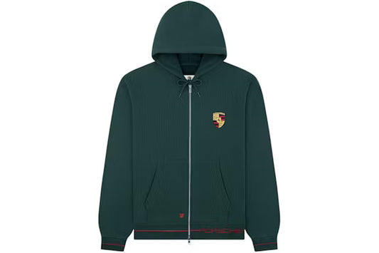Aime Leon Dore x Porsche Green Full Zip Hoodie