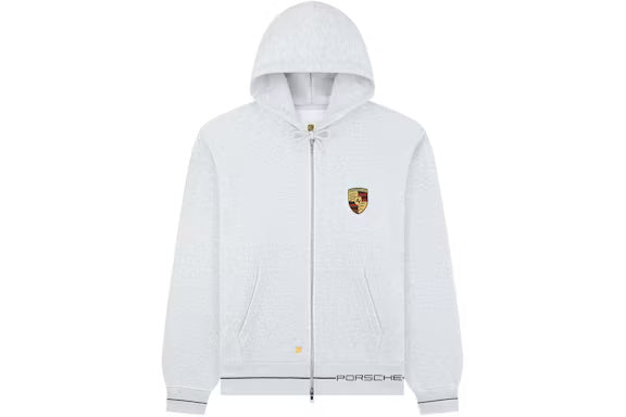 Aime Leon Dore x Porsche Grey Full Zip Hoodie