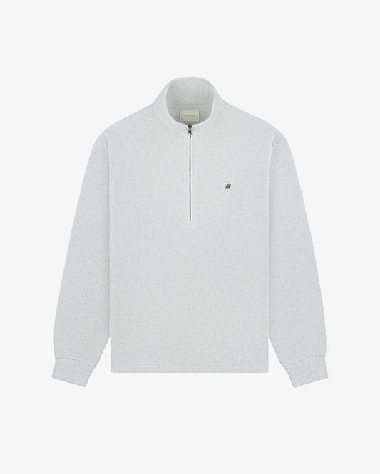 Aime Leon Dore Crest Piqué Half-Zip Pullover