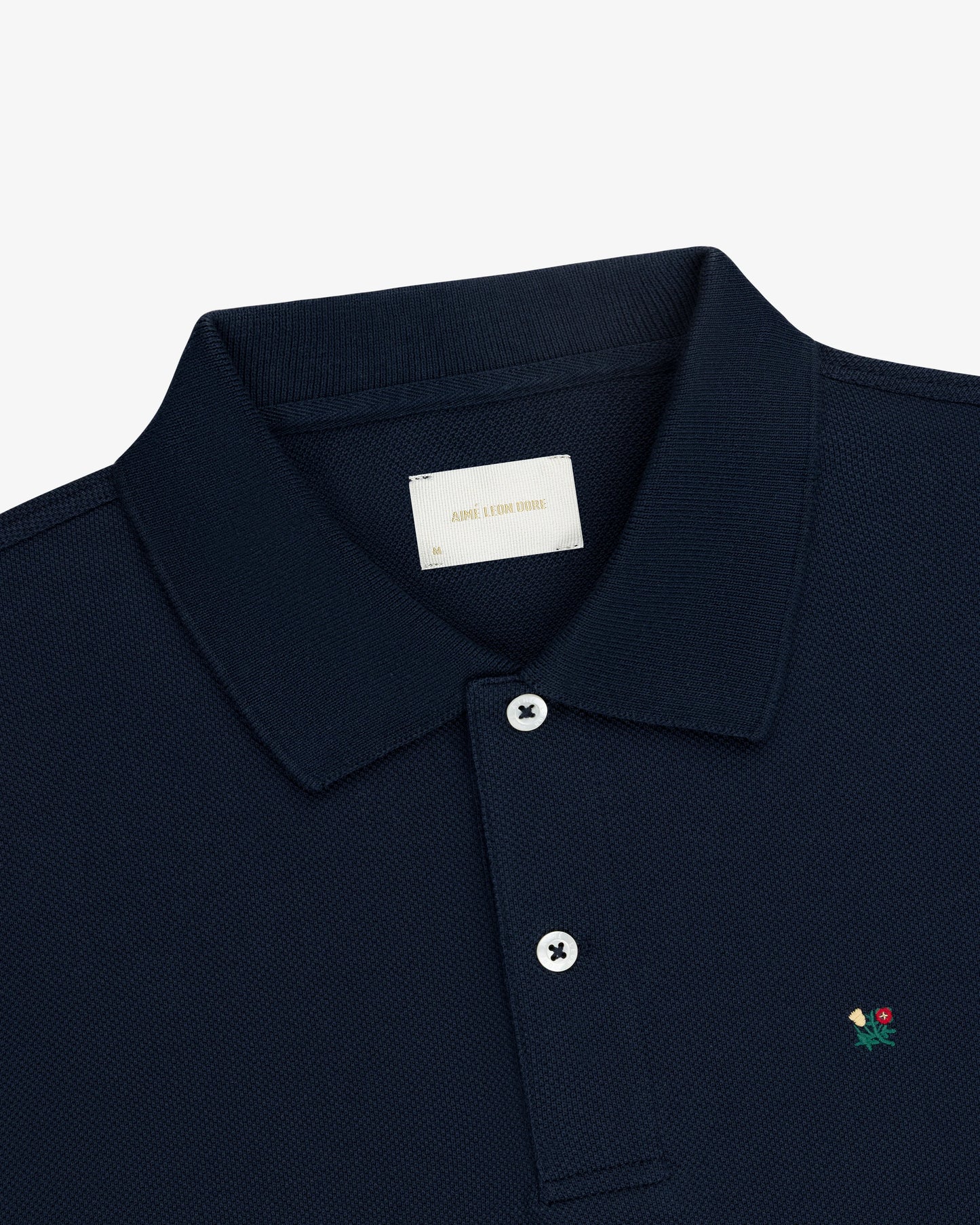 Aime Leon Dore Crest Piqué Polo