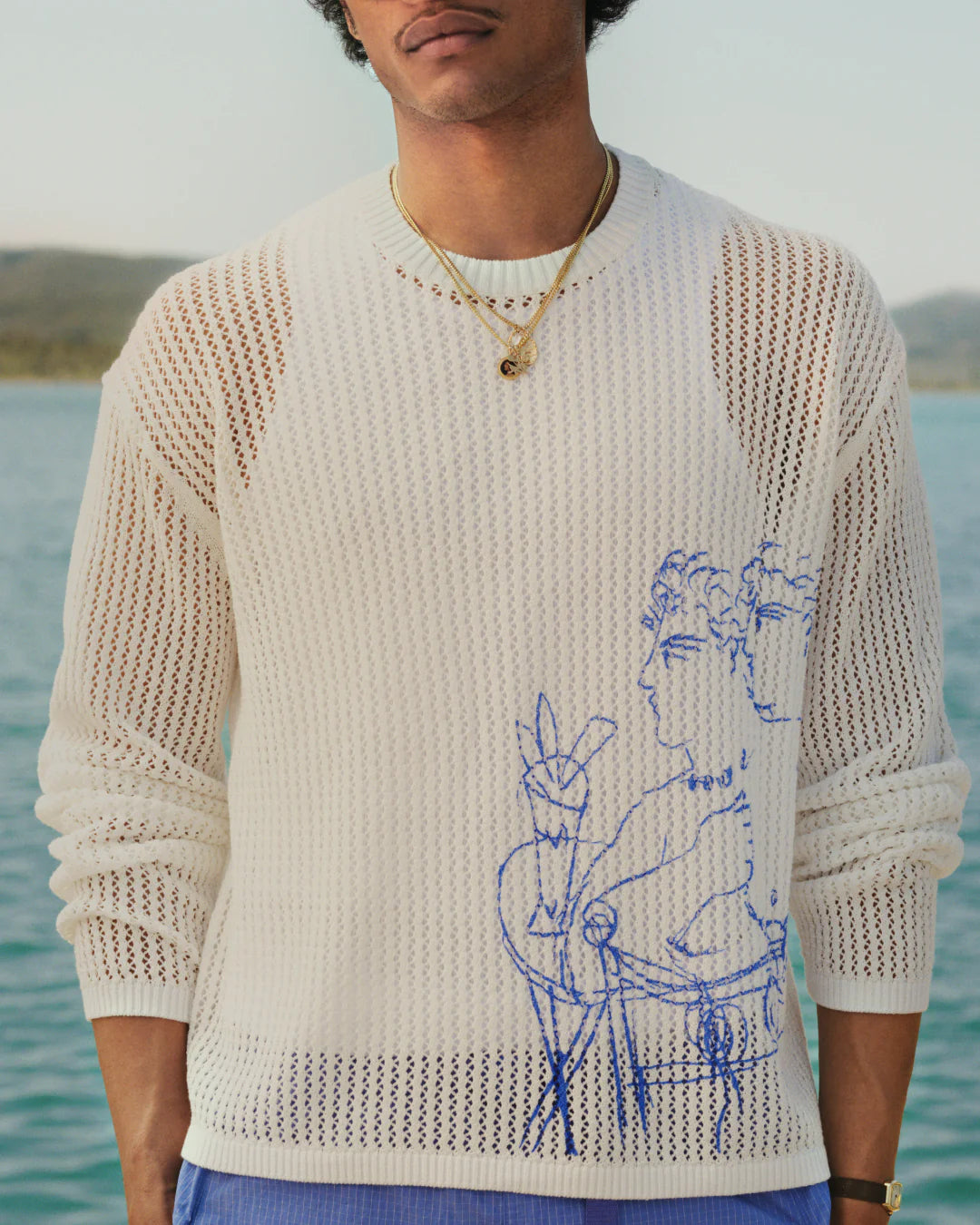 Aime Leon Dore Fassianos "Rendez - Vous" Crewneck Sweater
