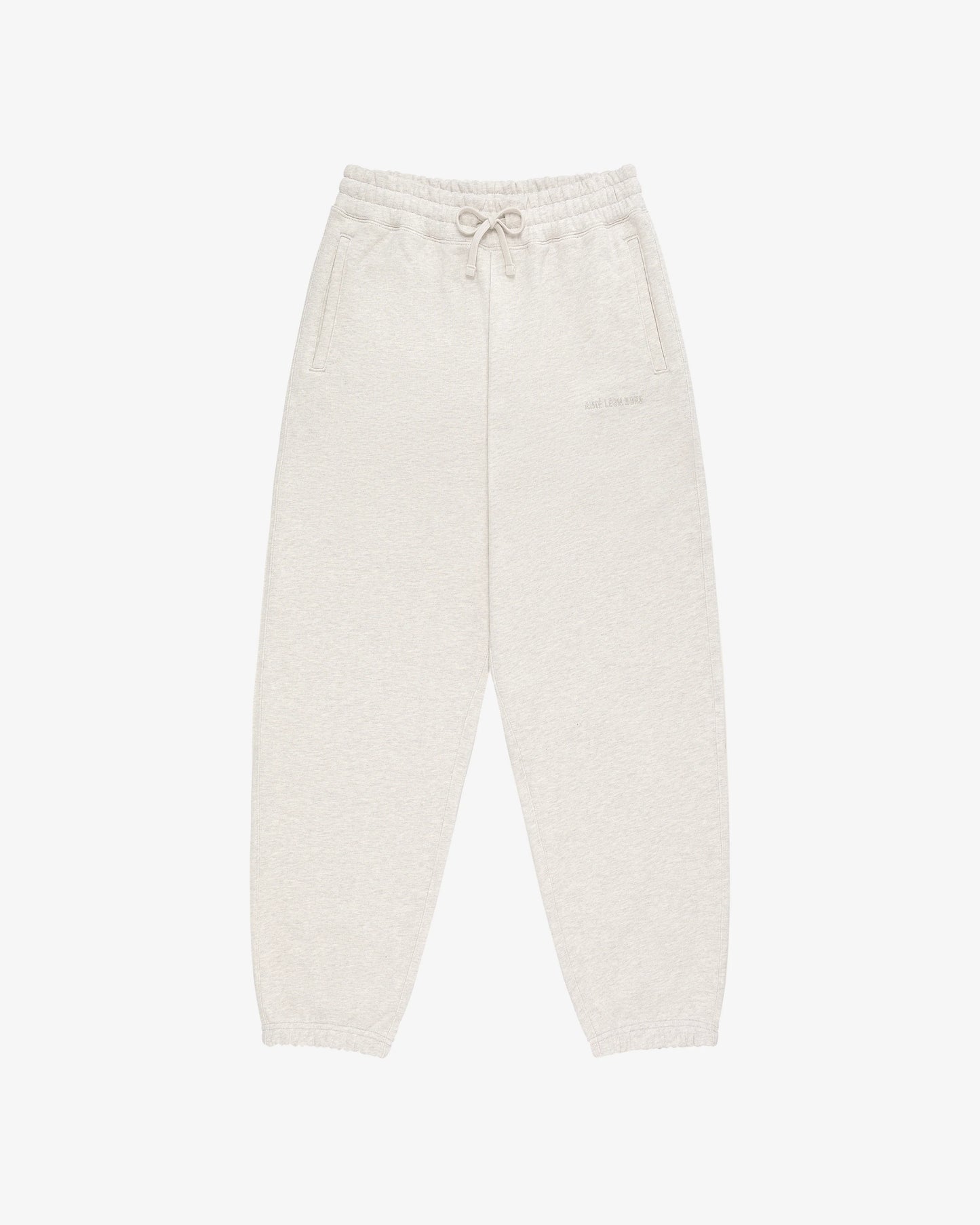 Aime Leon Dore Tonal Logo Sweatpants Oatmeal