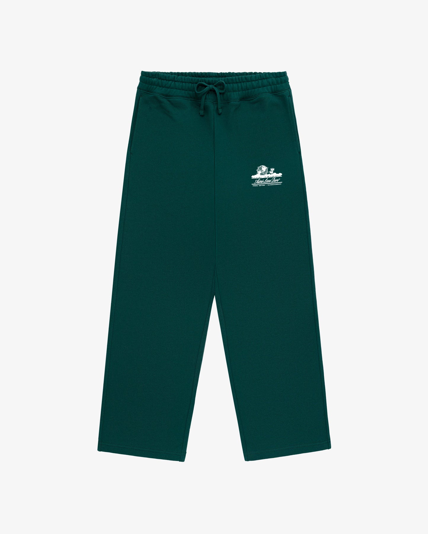Aime Leon Dore Unisphere Sweatpants Dark Green
