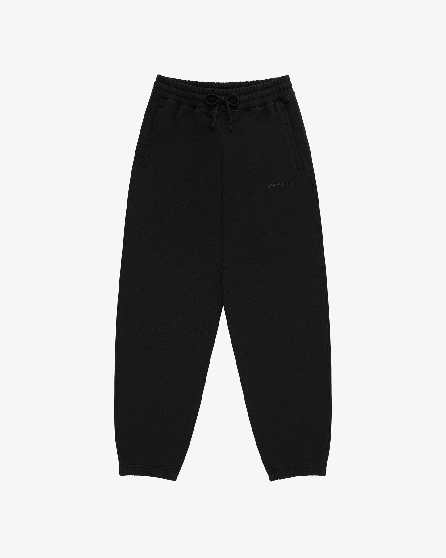 Aime Leon Dore Tonal Logo Sweatpants Black