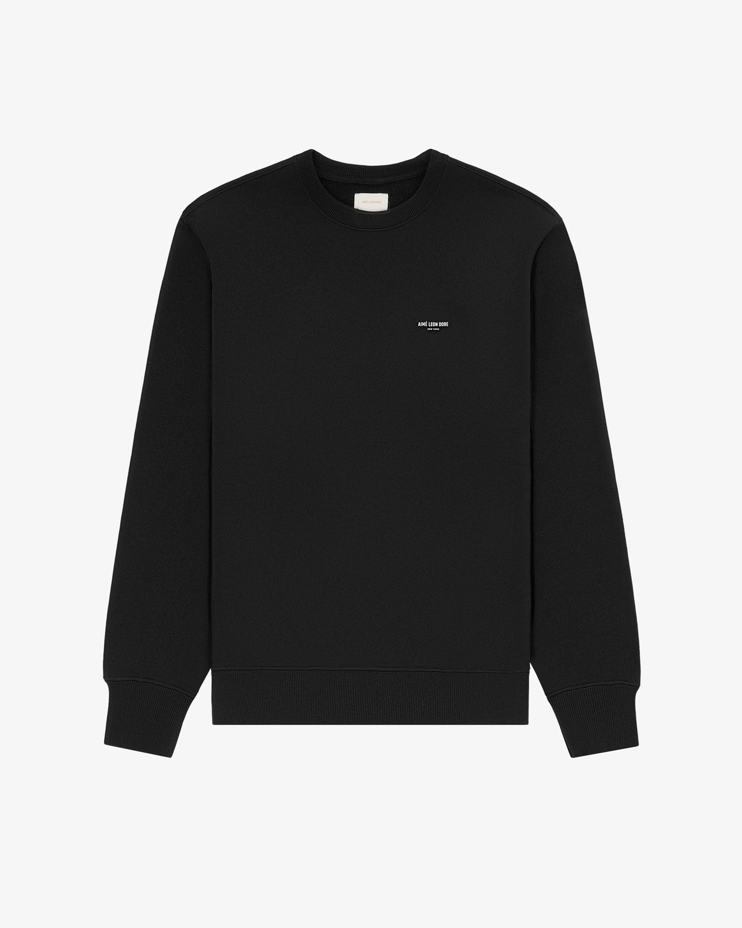 Aime Leon Dore Micro Logo Crewneck Sweatshirt Black