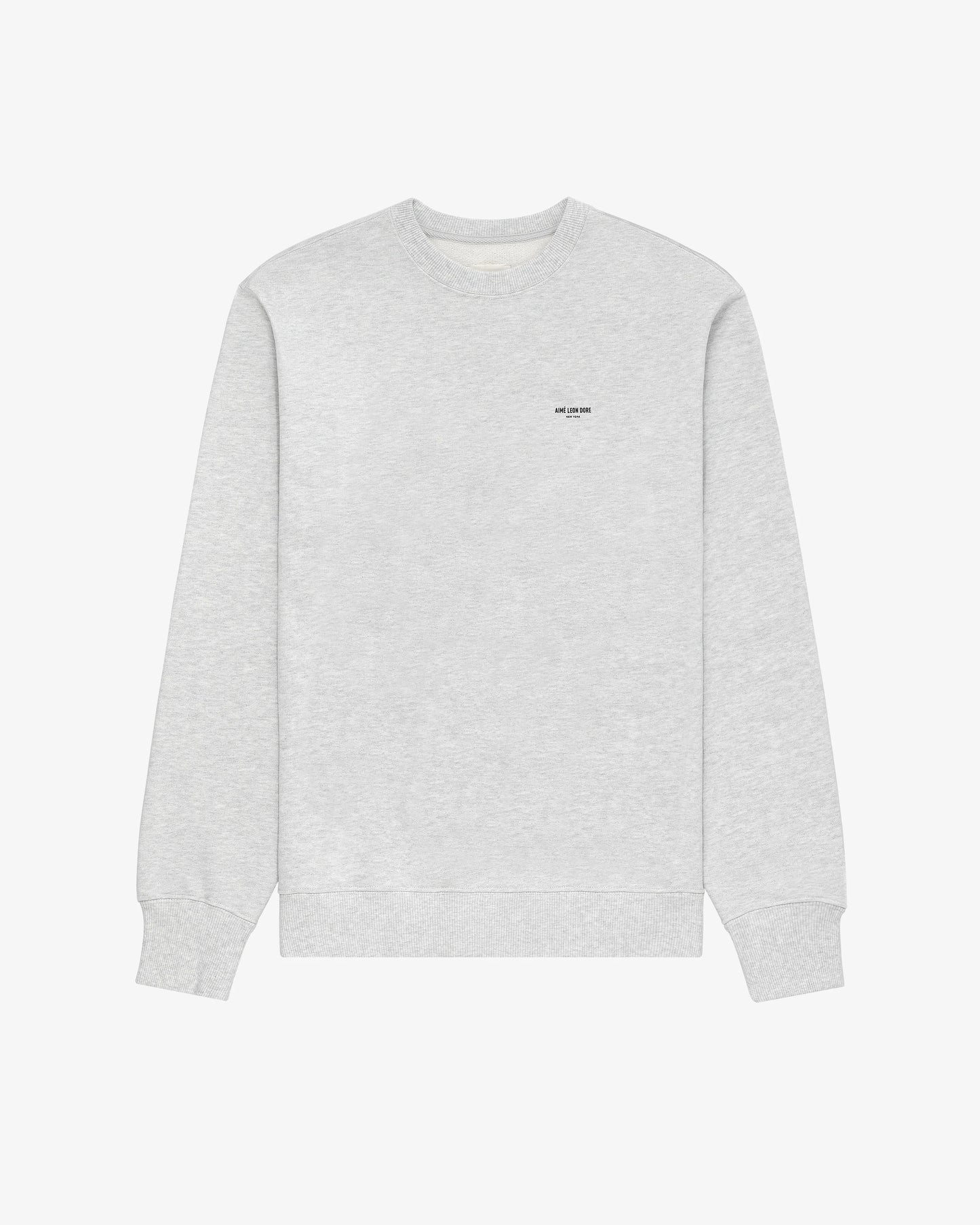 Aime Leon Dore Micro Logo Crewneck Sweatshirt Silver
