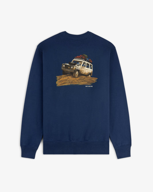 Aime Leon Dore Safari Crewneck Sweatshirt Navy