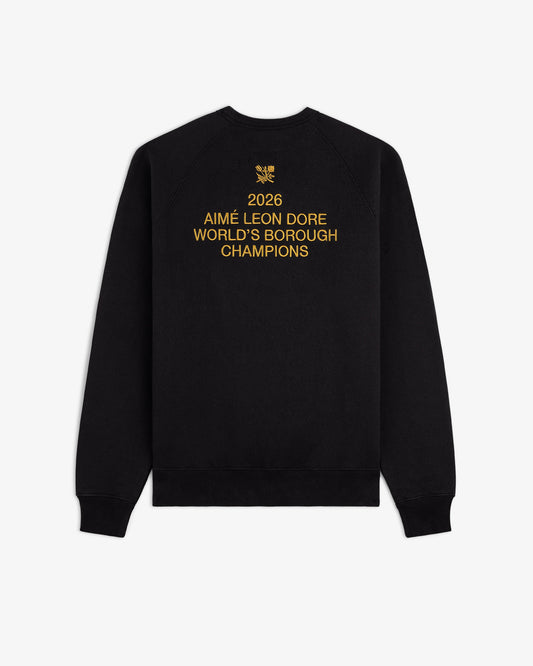 ALD / Technics World Champions Crewneck Black