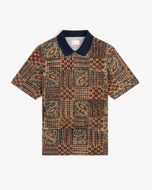 Aime Leon Dore Paisley Printed Piqué Polo