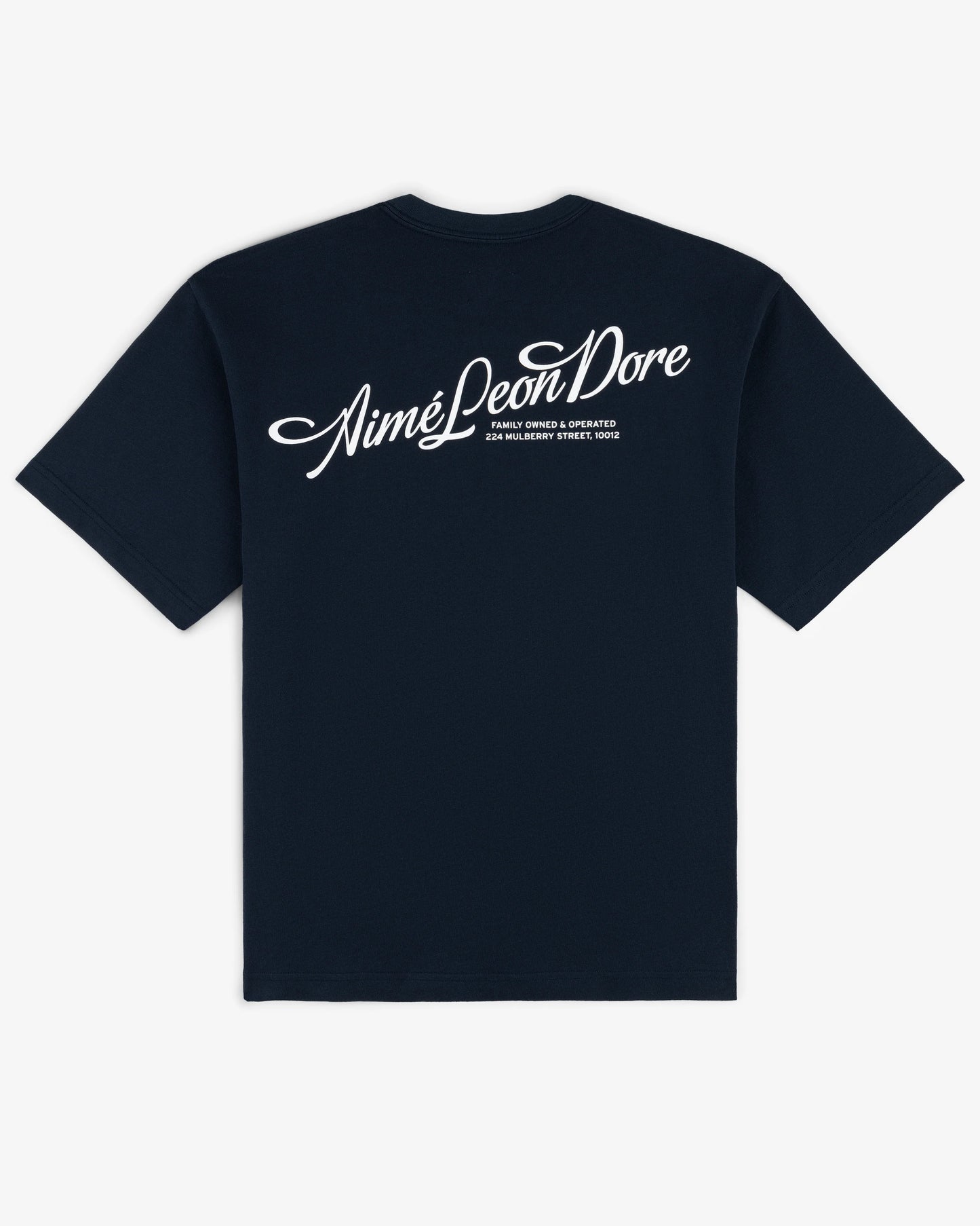 Aime Leon Dore Pappoús Logo Tee Navy