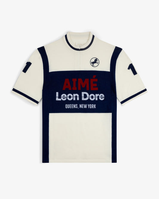 Aime Leon Dore Merino Wool Cycling Jersey Pristine