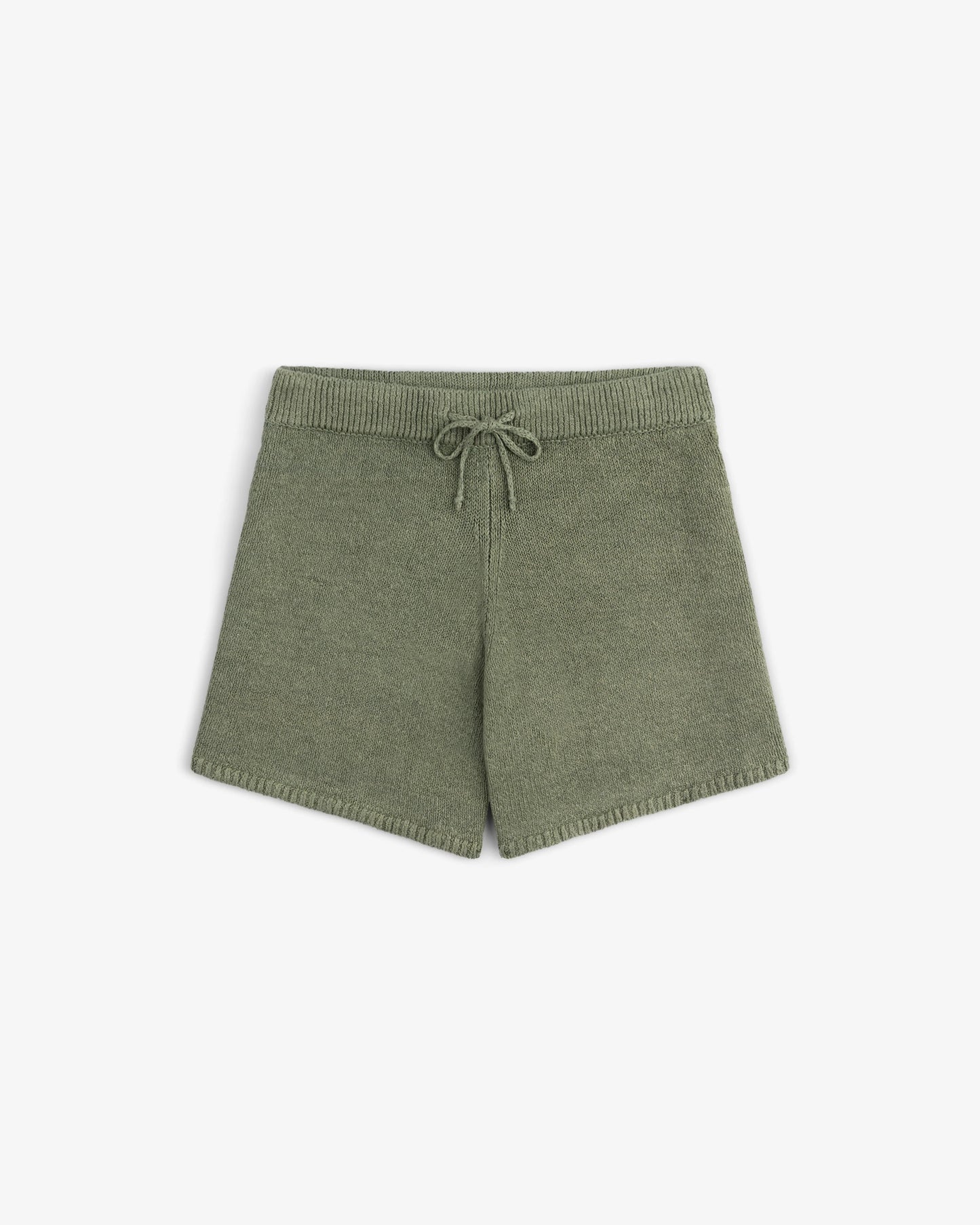 Aime Leon Dore Linen Knit Drawstring Short Laurel oak Women's