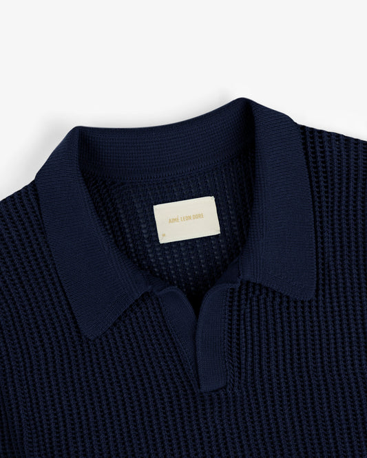 Aime Leon Dore Mesh Knit Polo