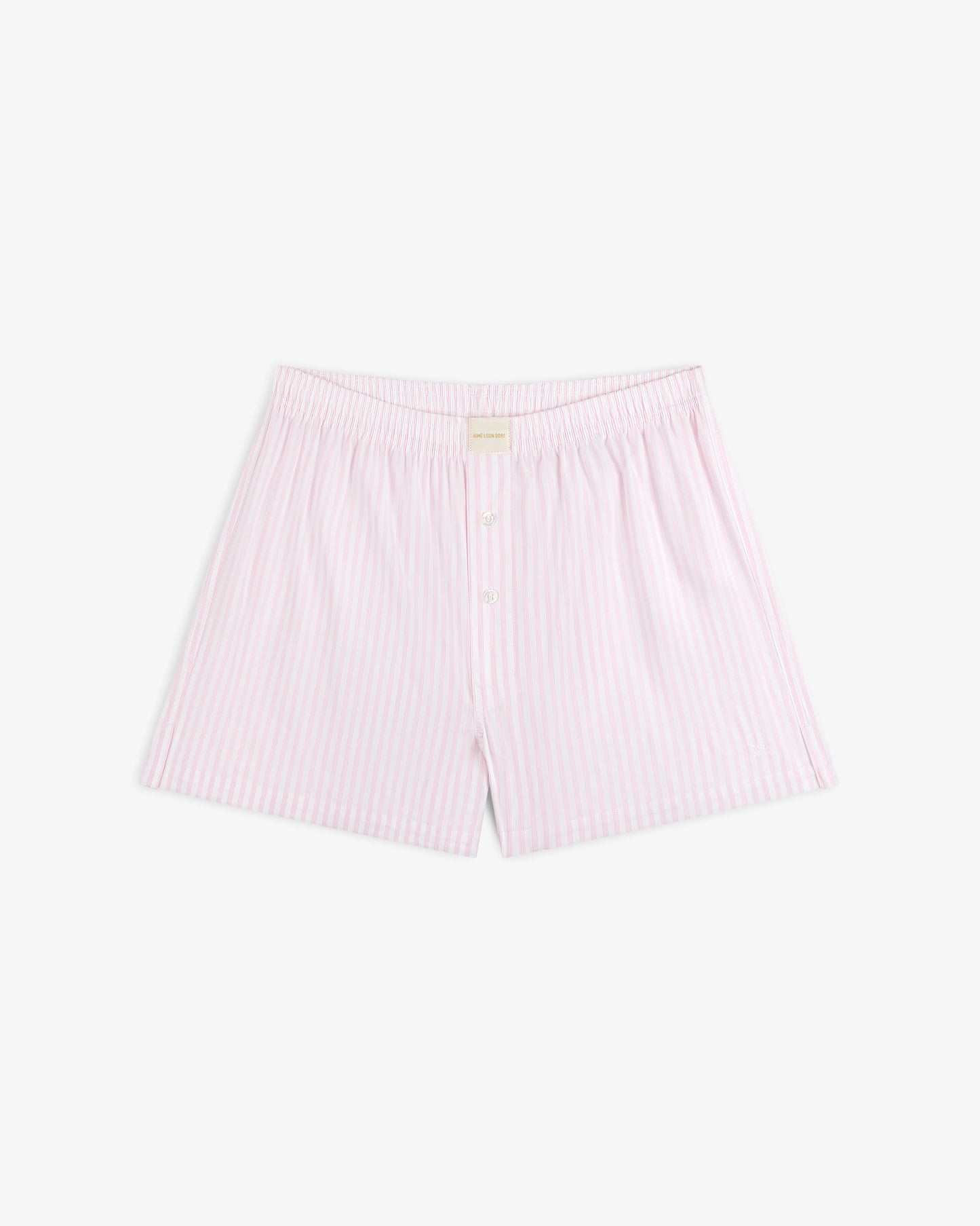 Aime Leon Dore Striped Boxer Short Pink Women's